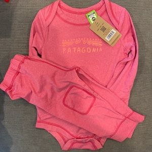 Patagonia Infant Capilene Baselayer Set 6-12mo